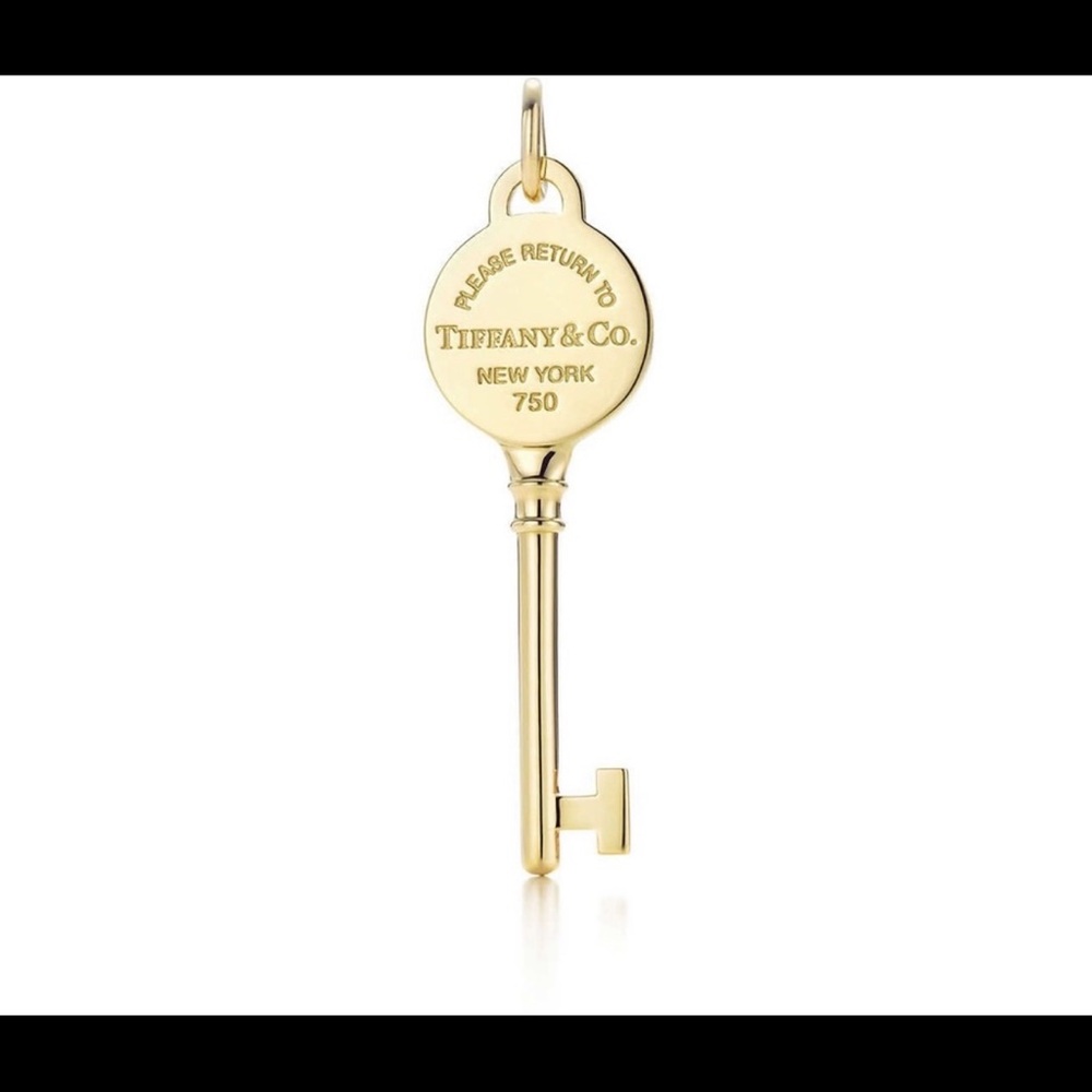 Tiffany & Co. Yellow Gold Key Charm